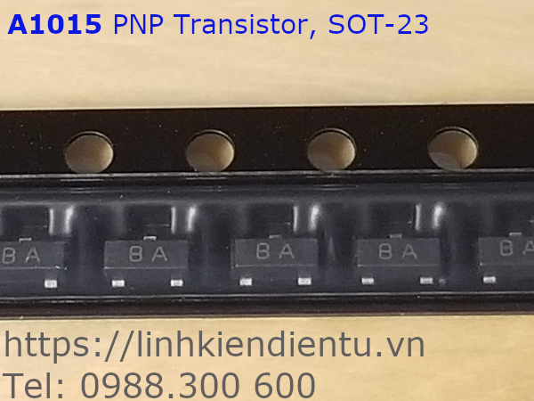 2SA1015-BA 50V/150mA, SOT-23 PNP Transistor