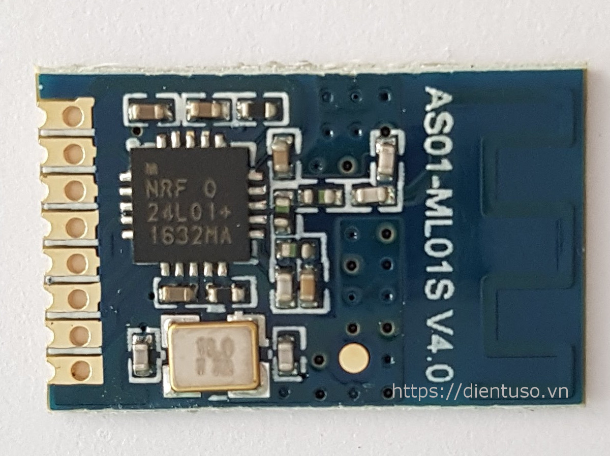 Module RF transceiver nRF24L01+, 2.4GHz, SMA Ant