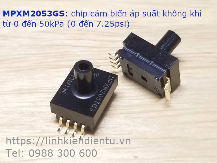 MPXM2053GS chip cảm biến áp suất không khí từ 0 đến 50 kPa