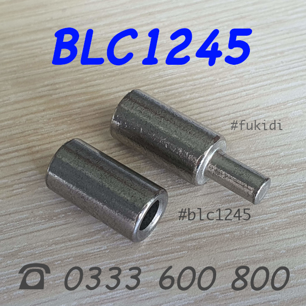 Bản lề cối inox 304, KT: 12x45mm (phi 12 dài 45mm) - BLC1245