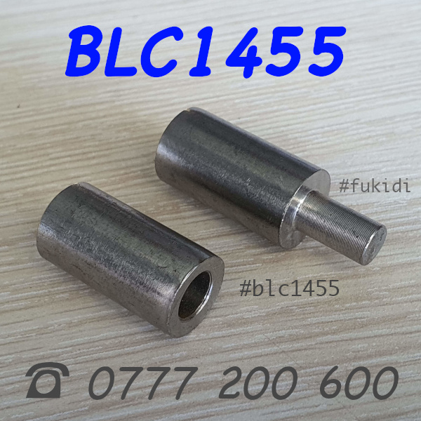 Bản lề cối inox 304, phi 14 dài 55mm (14x55mm) - BLC1455