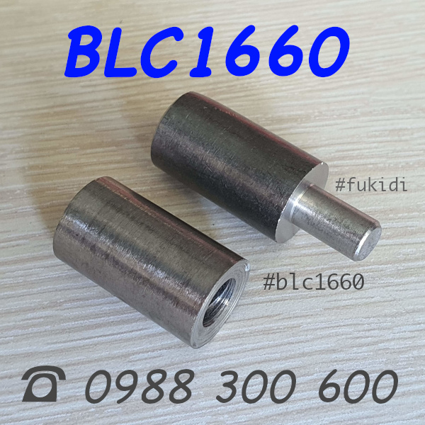 Bản lề cối inox 304, phi 16 dài 60mm (16x60mm) - BLC1660