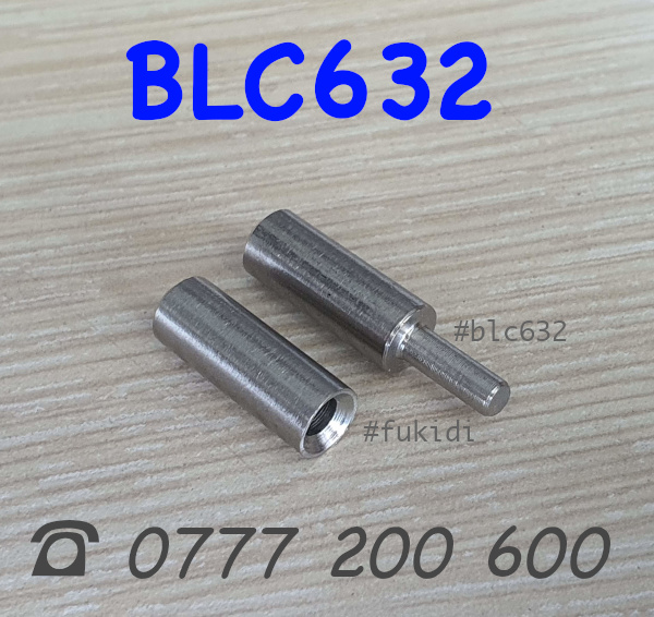 Bản lề cối inox 304, phi 6 dài 32mm - BLC632