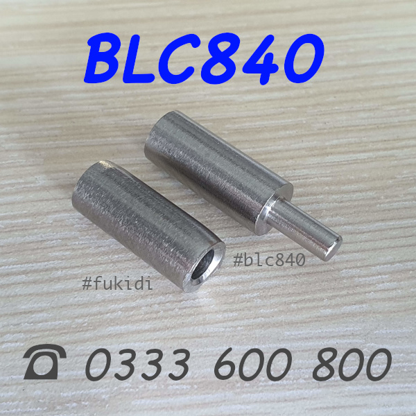 Bản lề cối inox 304, phi 8 dài 40mm - BLC840