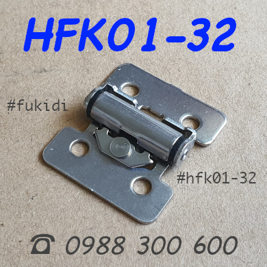 Bản lề giảm xóc, bản lề tự giữ SU-304, KT 36x32, momen xoắn 0.35N.m - HFK01-30