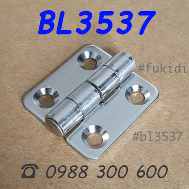 Bản lề tủ điện CL253-1 inox 304 size 35x37mm - CL253-1I