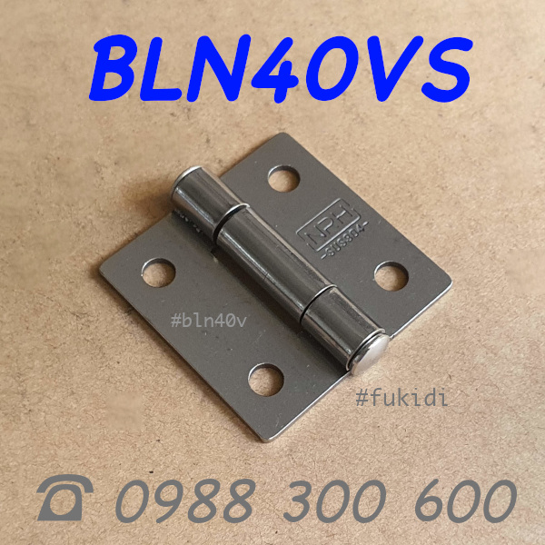 Bản lề tủ điện NRH su-304, KT 40x40 dày 1.5mm - BLN40V