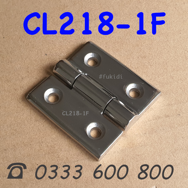 Bản lề tủ điện inox 304 nguyên khối KT 60x60x6mm - CL218-1F