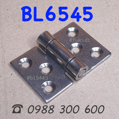 Bản lề tủ điện inox 304, KT 65x45, dày 3mm - BL6545