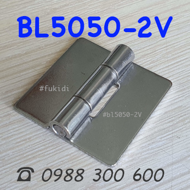 Bản lề không vít inox 304 KT 50x50 dày 2mm - BL5050-V