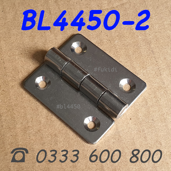 Bản lề lá inox 304, KT 44x50, dày 2mm - BL4450-2