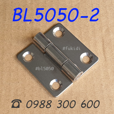 Bản lề tủ điện inox 304, KT 50x50x2mm - BL5050-2