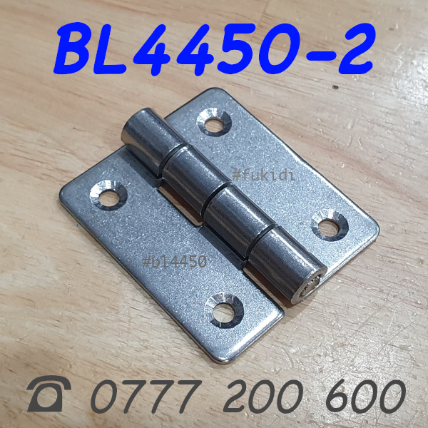 Bản lề tủ điện inox 304 KT 44x50, dày 2mm - BL4450