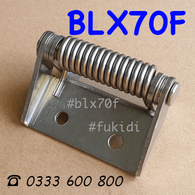 Bản lề lò xo inox 304 KT 83x70 dày 3mm - BLX70F