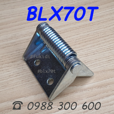 Bản lề tự đóng cửa loại lớn, thép mạ kẽm, dài 70mm - BLX70T