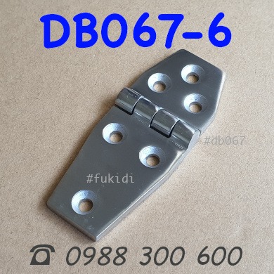 Bản lề inox 304, kiểu hình thoi, KT 40x100x5mm - DB067-6