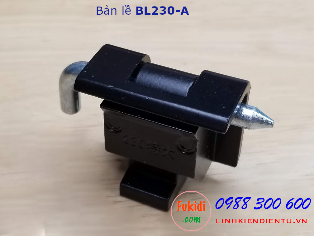 Bản lề tủ điện BL230-A chất liệu nhôm kích thước 40x36mm
