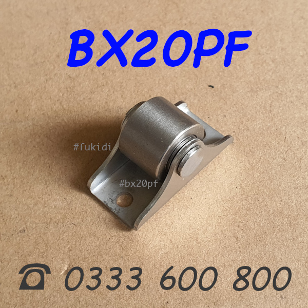 Bánh xe inox 304, KT bánh xe 20x15mm, tải trọng 160kg  - BX20PF 
