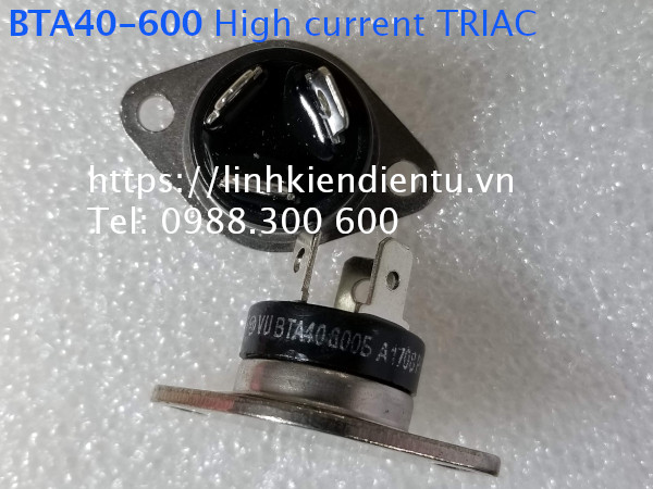 BTA40-600: High current TRIAC