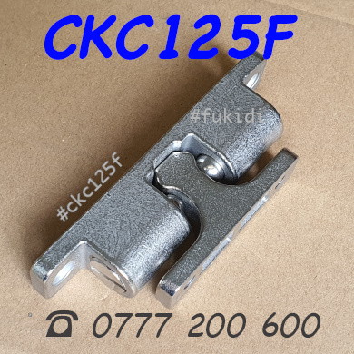 Chốt bi lò xo kẹp cánh cửa inox 304, KT 23x125x40mm - CKC125F