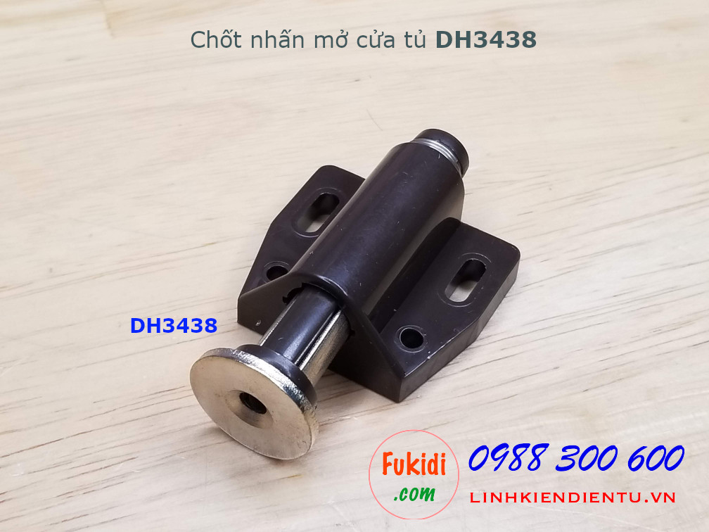 Chốt nam châm nhấn mở cửa size 34x38mm - DH3438