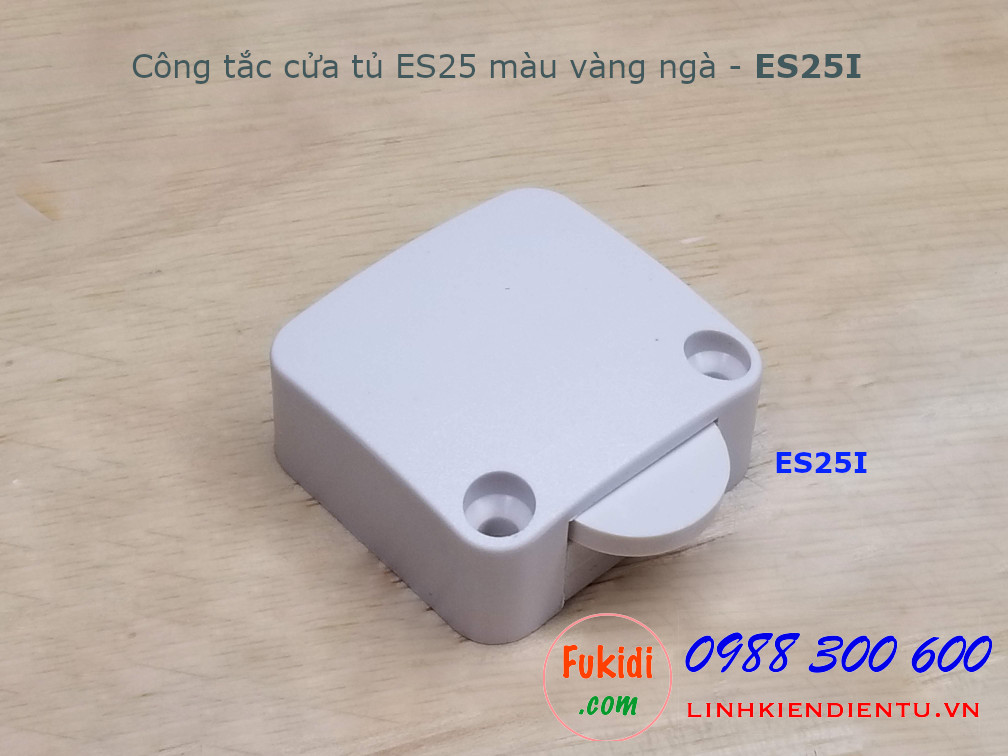 Công tắc đóng mở đèn cho tủ áo, tủ bếp 2A 250V màu ngà - ES25I