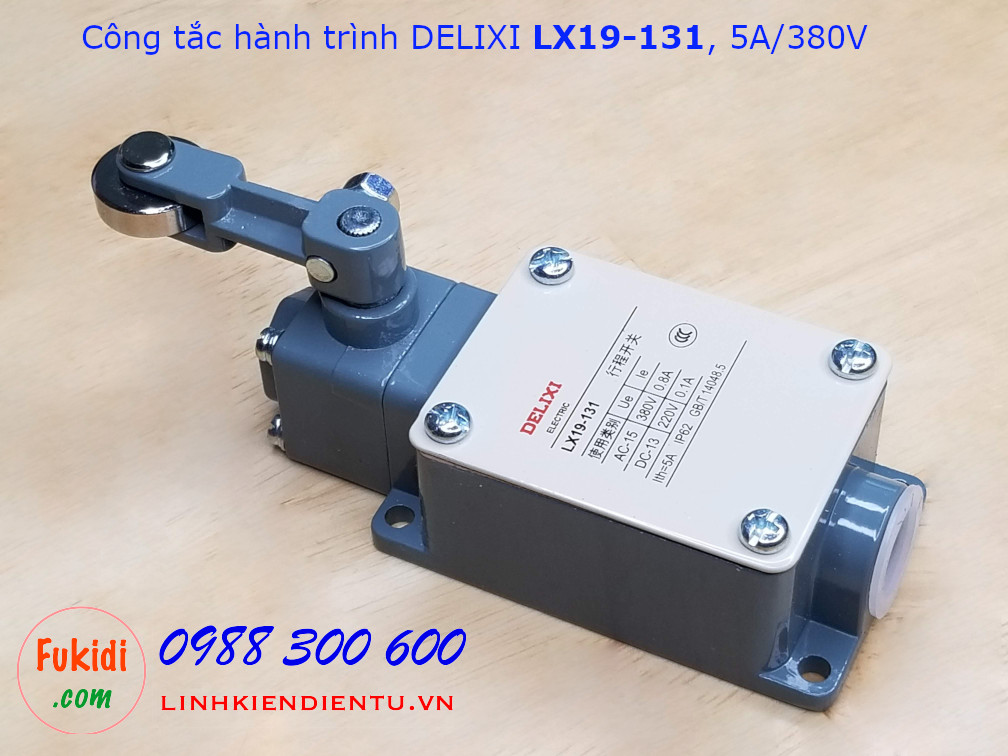Công tắc hành trình Delixi LX19-131 5A/380VAC