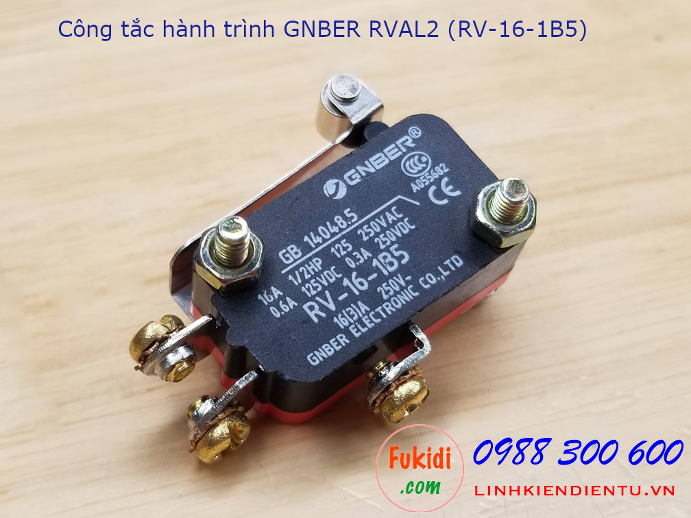 Công tắc hành trình GNBER RVAL2 (RV-16-1B5)