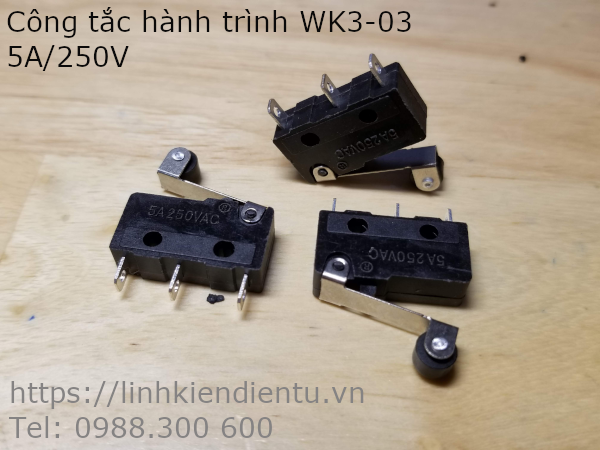 Công tắc hành trình WK3-03 5A/250V