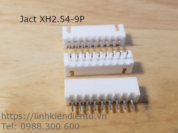 Jack cắm XH2.54-9P đực, 9 chân thẳng