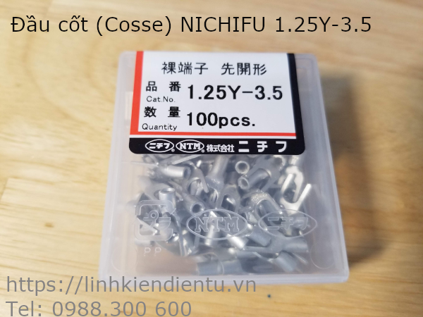 Đầu cốt (Cosse) Nichifu 1.25Y-3.5