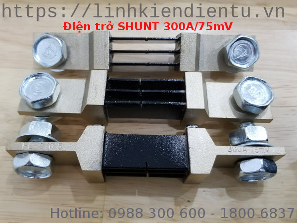 Điện trở shunt 300A/75mV FL-2