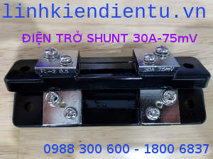 Điện trở shunt 30A/75mV FL-2