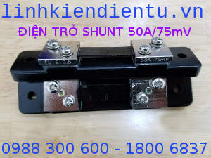 Điện trở shunt 50A/75mV FL-2