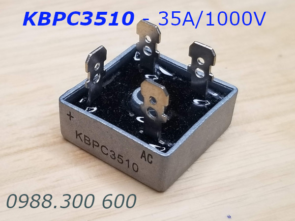 KBPC3510 Diode cầu chỉnh lưu 35A/1000V