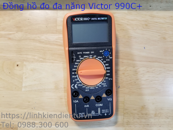 Đồng hồ đo đa năng Victor 990C+