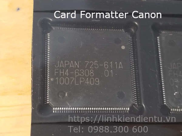 Card Formatter Canon IC FH4-6308