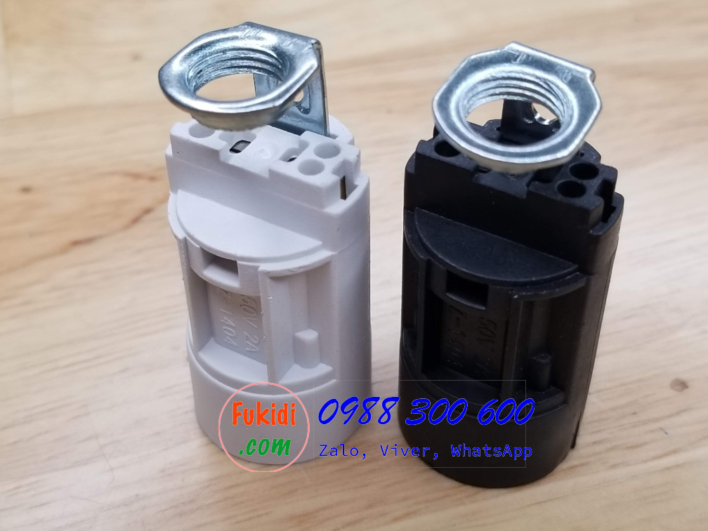 Chui đèn E14 kiểu vặn, dùng cho đèn LED dạng nến pha lê, đèn trang trí - SZ1404