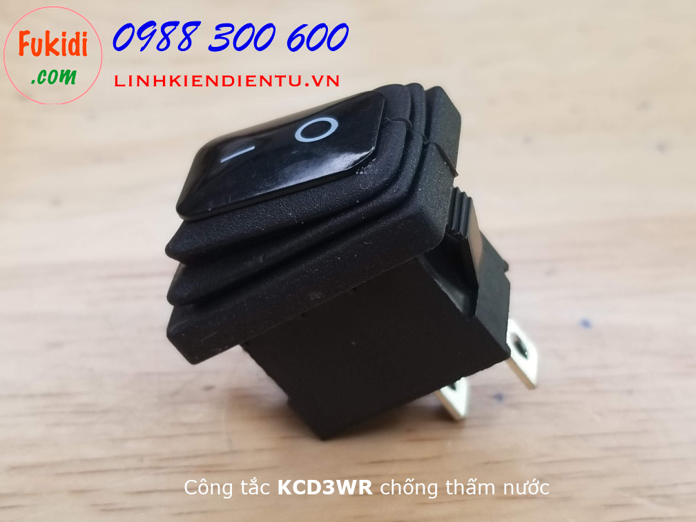 Công tắc bập bênh KCD3 chống thấm nước - KCD3WR