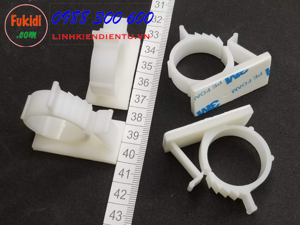 Móc gom dây điện có keo dán và khóa AP-2225