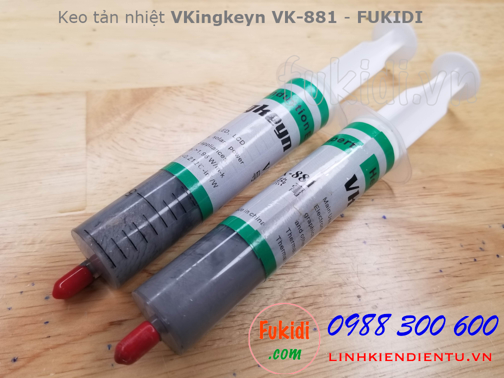 Keo tản nhiệt VKingkeyn VK-881 màu xám
