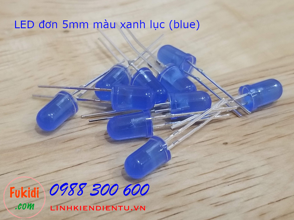 LED 5mm màu xanh lục sáng xanh lục 