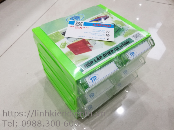 Hộp lắp ghép đa năng TVP sáu ngăn chứa