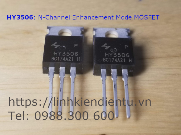 HY3506: 60V/190A  N-Channel Enhancement Mode MOSFET