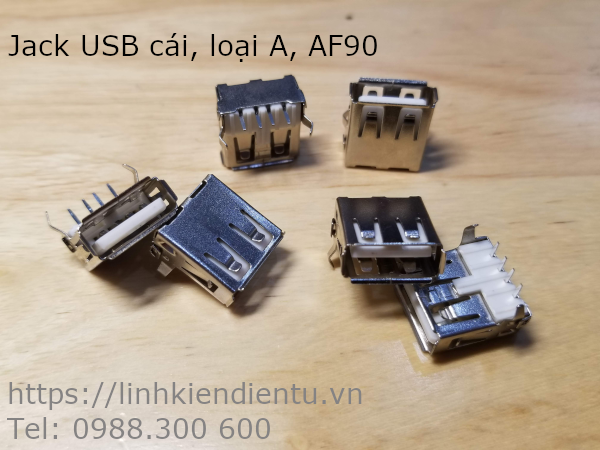 Jack USB loại A, AF90