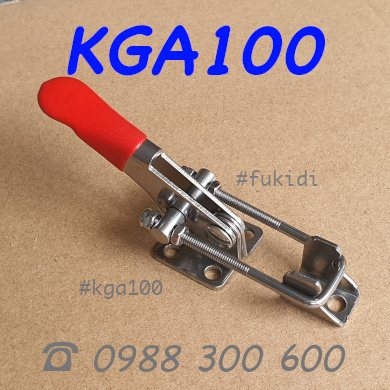 Khóa gài nhanh Inox 304, KT 30x100mm, lực giữ 45kg, KL 73gr - KGA100