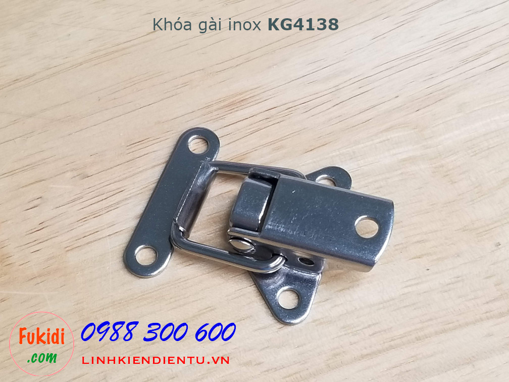 Khóa gài inox 304 size 41x38mm - KG4138