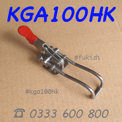 Khóa gài nhanh Inox 304, KT 30x130mm, lực giữ 45kg, KL 85gr - KGA100HK