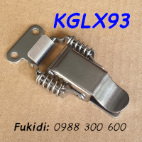 Khóa gài, khóa mỏ vịt có lò xo, inox 304, KT 47x93mm - KGLX93