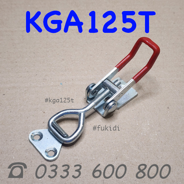 Khóa gài thép mạ kẽm, KT: 32x125mm, lực giữ 150kg - KGA125T